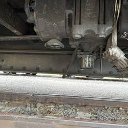 For we technos... a modern AB air brake control valve replaces the original K-type triple valve