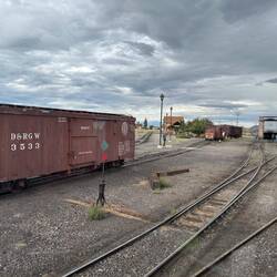 Passing the C&TSRR car shop
