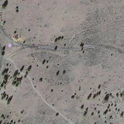 The extent (long tail track) of Big Horn Wye from a Google view