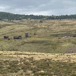 Closeup of Osier and the C&TSRR dining hall as we approach