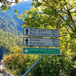 Durch Bad Goisern am Halstätter See