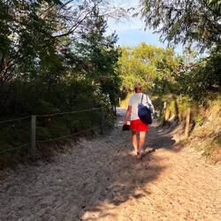 Der schönste Weg ist der zum Strand 🫶