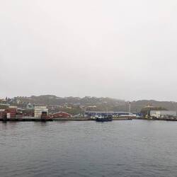 Sisimiut - a little misty.