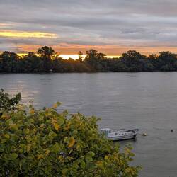 Ein bisschen zu spät und dann kommen schon die Regenwolken