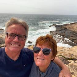 Heute stürmisch aber ok warm. Fahrt zum Nord Ost Zipfel von Acadia= Schoodic Point