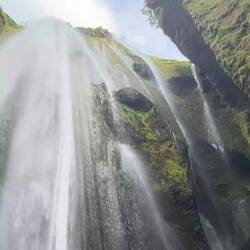 Video of Gljúfrabúi waterfall