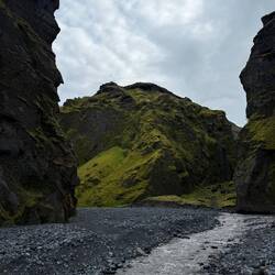 The canyon where a scene from game of thrones was filmed