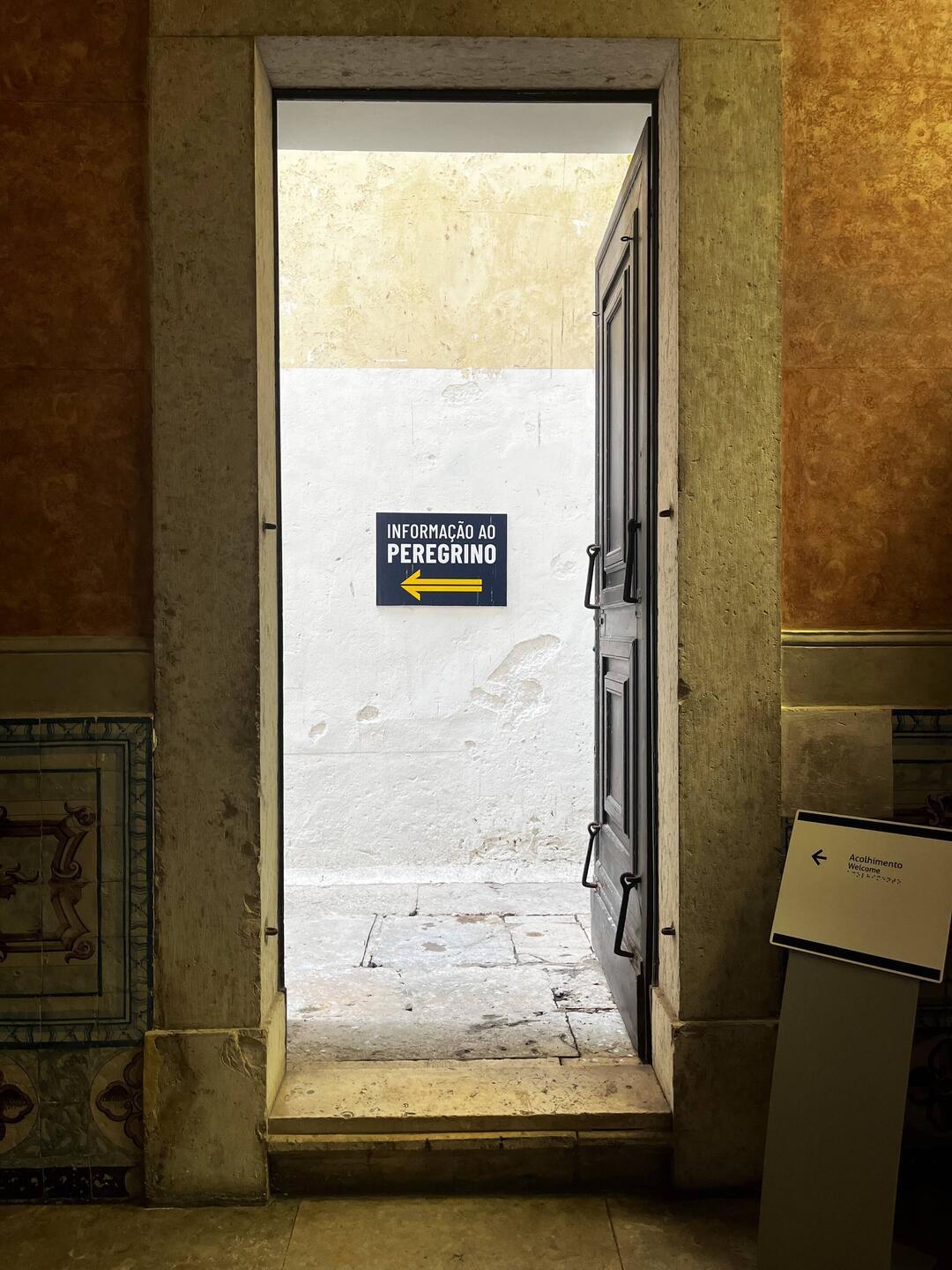 Camino office was in the oldest church in Lisbon