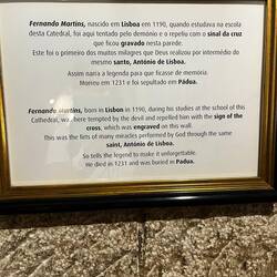 Interesting story that includes the next picture. I saw this at the Cathedral.