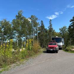 Site 114 in Shipwreck Creek Campground