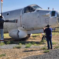 Skurrile Öffnung zum Ablassen des Löschwassers