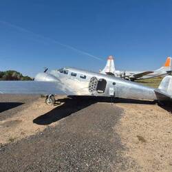 Beech 18, wurde als Feuerbeobachtungsmaschine genutzt