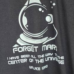 Noticed a tshirt with center of the universe