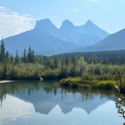 The 3 Sisters Canmore