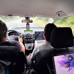 Homeoffice auf dem Weg nach Vinkeveen