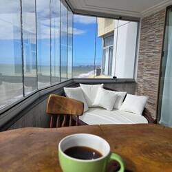 Kaffee mit Aussicht