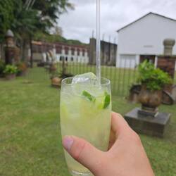 Verdienter Caipirinha und aufs Uper warten