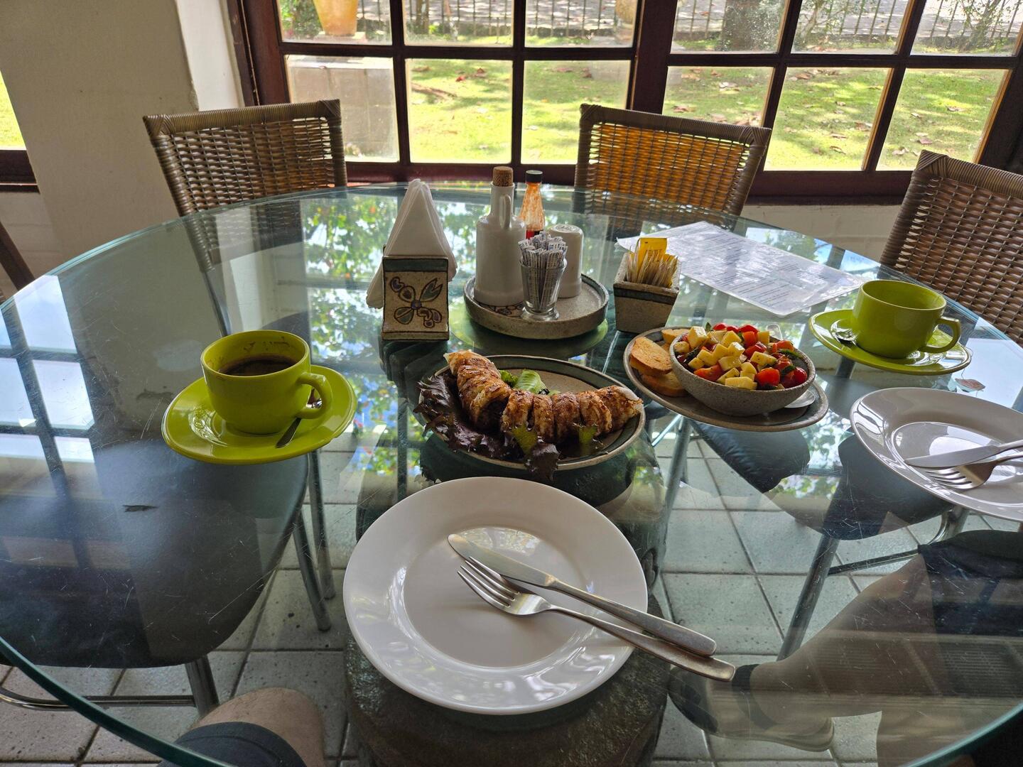 Unser erstes Frühstück in Brasilien
