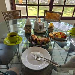 Unser erstes Frühstück in Brasilien
