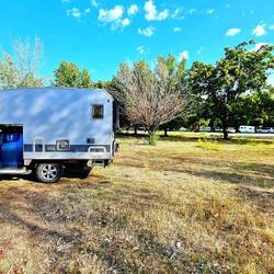 Unser Stellplatz von gestern