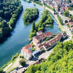 Besançon a vuelo de pájaro