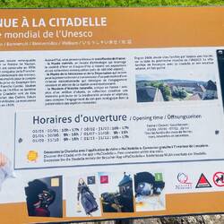 La Citadelle de Besançon es una impresionante fortaleza construida entre 1668 Ingeniero Vauban