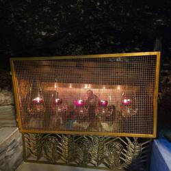 The place where Jesus was laid in the feeding trough