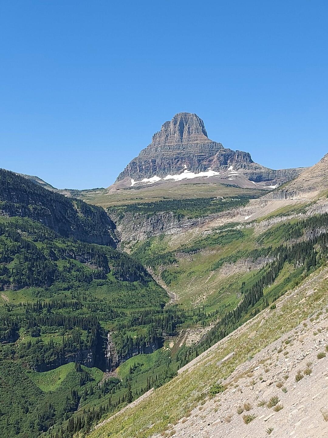 Nochmal die Restgletscher auf Platte bannen.