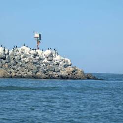 Główki nabrzeża i Morze Czarne