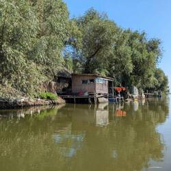 Chaty rybackie nad Dunajem