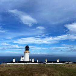 Dunnet Head-der nördlichste Punkt von Schottland