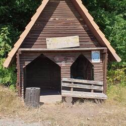 Schutzhütte bei Wolfterode