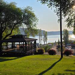 Harrison, Idaho lake overlook park