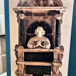 Died from embroidery needle stick.