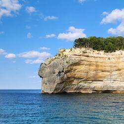Indian Rock. You can see a side profile of the head.