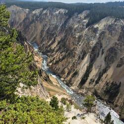 Der Yellowstone-River