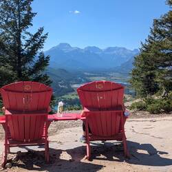 Aussicht über Banff