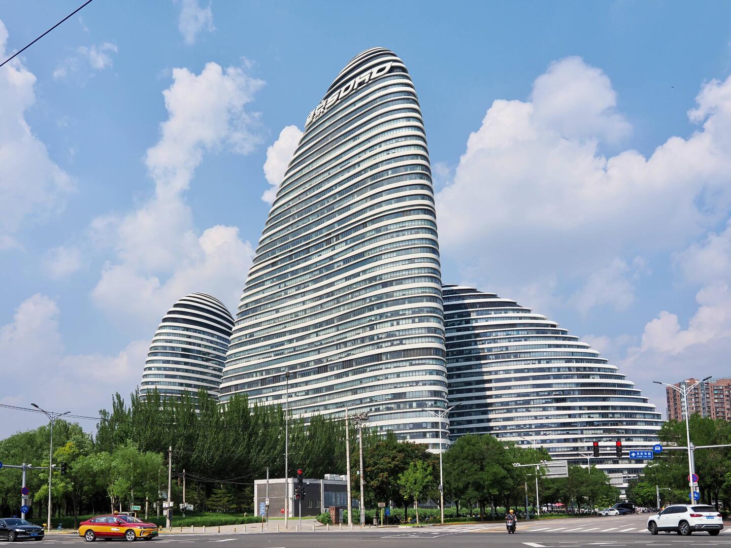 Wangjin SOHO by Zaha Hadid with Patrik Schumacher