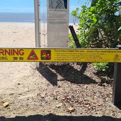 Gefährliche Tiere gibt es auch am Strand...
