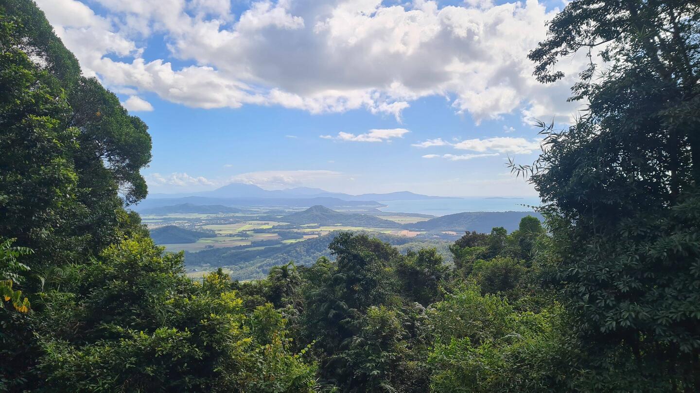 Auf dem Weg durch die Berge nach Port Douglas