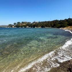 Die neue Bucht von heute... keine Menschenseele