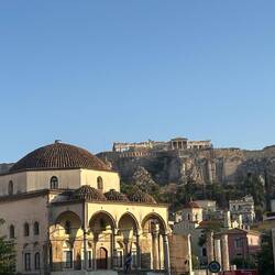 Daytime view of ruins