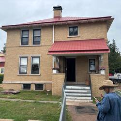 The head lighthouse keeper's house