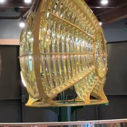 In the visitor center they have the light demonstration.