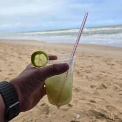 Wir trinken uns das Wetter schön