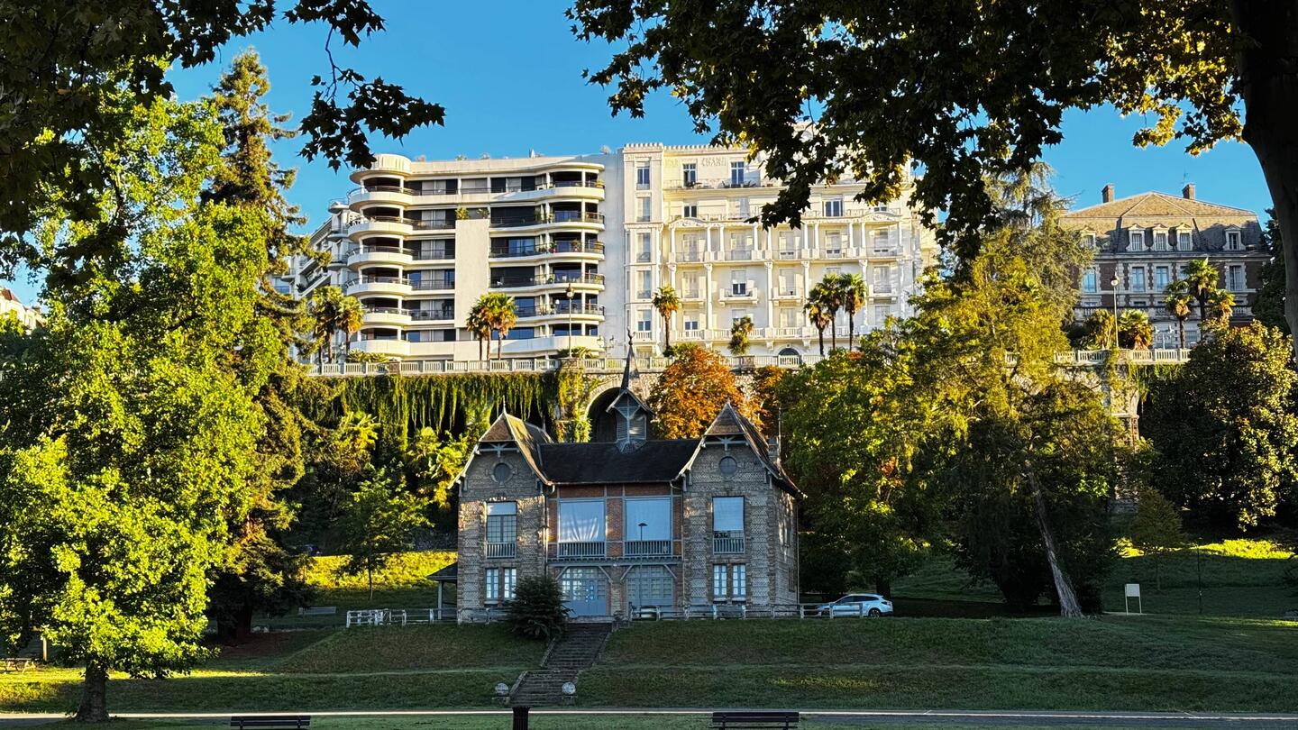 Heute Morgen noch in Pau