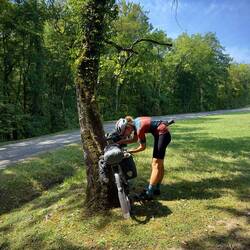 Am Château de Châtel