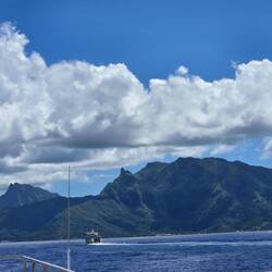 Moorea, une "île haute "