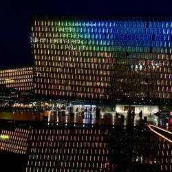 Harpa - Konzerthalle am Hafen