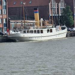 Das alte Dampfschiff